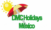 logo blanco dmc holidays mexico