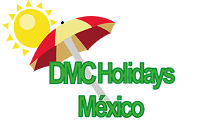 logo blanco dmc holidays mexico